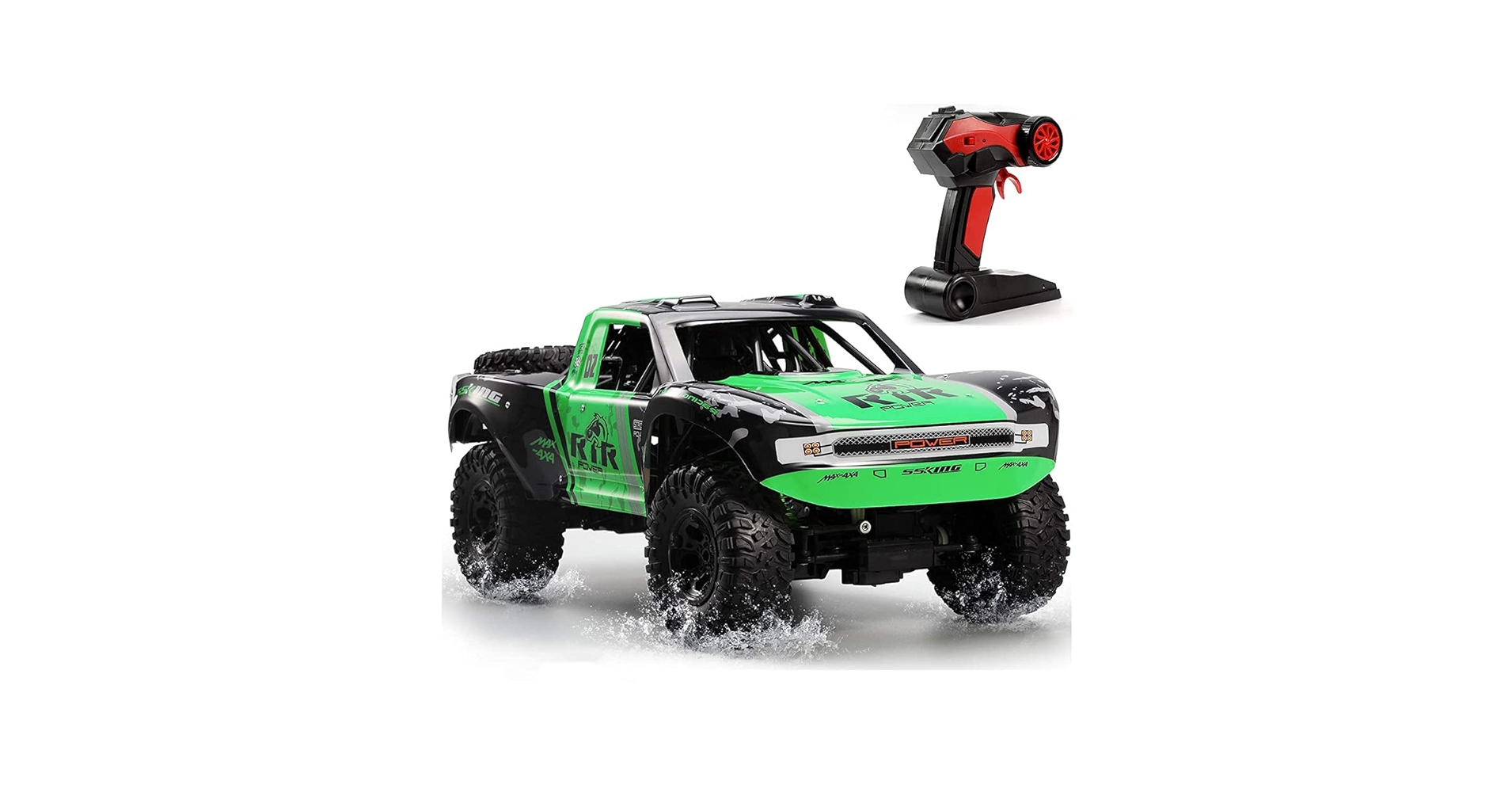 Amazon.co.jp: HJLXMF 50cm大型モンスタートラック、水陸両用RC